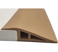 Striscia autoadesiva in gomma per soglie di soglia, per pavimenti in laminato, moquette, per pendii (5 10 mm di altezza), disponibile in lunghezze da 1 m a 10 m