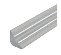 Striscia autoadesiva in PVC flessibile per modanatura in PVC per angoli interni ed esterni, bordi e giunti. Stacca e incolla 5m 60mm