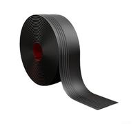 Striscia autoadesiva in vinile per pavimento da piastrelle a moquette | Copre gli spazi tra i pavimenti, PVC resistente ai graffi, finitura grigia, lunghezza 2 m, larghezza 5 cm