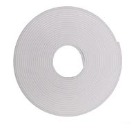 Striscia autoadesiva per bordi dei mobili, in TPE a forma di U, progettata per proteggere gli angoli e fornire una tenuta di lunga durata su più superfici (bianco)