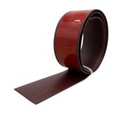 Striscia autoadesiva per soglia della porta, barra per moquette e piastrelle, marrone, 7,6 cm x 1 m, perfetta per proteggere senza cuciture s & flo