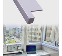 Striscia autoadesiva per soglie, Protezione for davanzali di finestre di diverse dimensioni(Style a,140x25cm/55.1x9.8in)