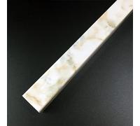Striscia autoadesiva per soglie, Striscia di soglia in marmo, protezione for bordi, barra di transizione impermeabile, lunghezza 50 cm-100 cm, multicolore(Style B,Length: 80 cm)