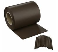 Striscia Banda Frangivista Fasce PVC Rotolo Schermo Privacy Recinzione Balcone Cancello Marrone