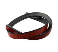 Striscia barriera d'acqua per bagno in silicone, progettata per trattenere l'acqua nelle docce e nelle aree umide con retro resistente (nero 100 cm)