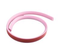 Striscia barriera d'acqua per doccia con guarnizione in silicone per soglie del bagno, trattiene l'acqua e separa le zone asciutte e bagnate, adatta per aree doccia senza curvatura (rosa, 100 cm)