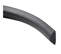 Striscia barriera in silicone a ritenzione idrica per docce del bagno, guarnizione flessibile per separare le aree asciutte e bagnate e prevenire perdite nelle soglie della doccia senza curvatura (blu