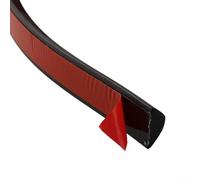 Striscia barriera in silicone a ritenzione idrica per soglie doccia e pavimenti in ambienti umidi, flessibile 30 mm ad alta tenuta per separazione asciutta e bagnata (nero, 50 cm)