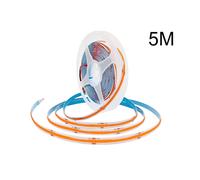 Striscia Cob Led 12V Adesiva Luce Rossa Soffitto 5M Flessibile 75w COB320-12V