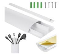 Striscia copricavo Maclean in alluminio, 62x20x750mm, bianco, MC-814 W