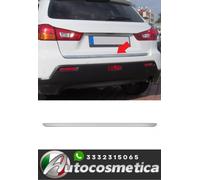 Striscia cornice modanatura portellone acciaio cromo per Mitsubishi ASX 2010+