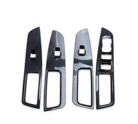 Striscia Decorativa Climatizzatore Auto Per Ford Per Edge 2020 2021 2022 Finestra Carbonio Interruttore Ascensore Pulsante Copertura Trim All'interno Bracciolo Telaio Accessori Car Styling