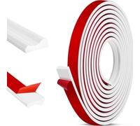 Striscia decorativa da parete in TPE autoadesiva, rotolo da 5 m, per interni minimalisti, senza attrezzi o adesivi