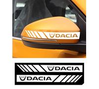 Striscia Decorativa Dell'Autoadesivo Dello Specchietto Retrovisore Dell'Automobile 2pcs, Per Dacia Duster Logan Sandero Lodgy Stepwa Mcv 2
