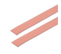 Striscia decorativa impermeabile di lunga durata, 5 m, per migliorare con stile il tuo spazio (larghezza 2 cm, oro rosa)
