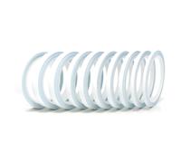 Striscia Decorativa Marittima 10M 40Mm Per Navi E Barche - Bianco Lucido