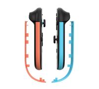 Striscia Decorativa per Switch 2 Controller, Strisce Decorative per Controller Sinistro e Destro Kit di Ricambio per Gaming Accessori (Destra blu + sinistra arancione)