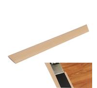 Striscia del divisore per pavimenti | Elegante rivestimento del pavimento design a venatura in legno | Striscia in laminato, strisce di divisori piatti elastici impermeabili per unire spazi vuoti,