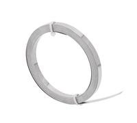 Striscia di acciaio nichelato, Cavo piano del riscaldatore del nichelcromo for la lunghezza di larghezza 5m di spessore 3.5mm di metallurgia 0.2-0.35mm(Thickness:0.25Mm)