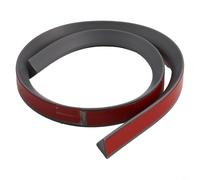 Striscia di barriera dell'acqua in silicone per diga della soglia della doccia, striscia di tenuta pieghevole come fermo per doccia senza curvatura, striscia flessibile per porta per bagno separatore