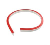 Striscia di barriera per doccia in silicone, 50-300 cm, flessibile, impermeabile, per bagno, stanza umida o pavimento della cucina, design pieghevole in bianco o grigio, altezza 30 mm o 50 mm (3 cm