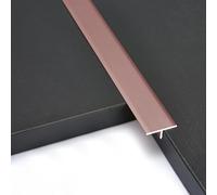 Striscia di bordatura della porta, transizione del pavimento di stampaggio a T per pavimenti in cemento in laminato di legno senza cuciture, divisore in alluminio durevole