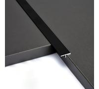 Striscia di bordatura della porta, transizione del pavimento di stampaggio a T per pavimenti in cemento in laminato di legno senza cuciture, divisore in alluminio durevole