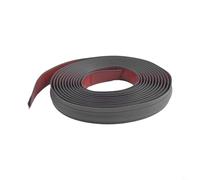 Striscia di bordo per moquette grigio scuro senza cuciture, progettata per pavimenti di spessore 10 mm, offre una transizione sicura e prestazioni di lunga durata con rotolo di 6 metri (grigio scuro