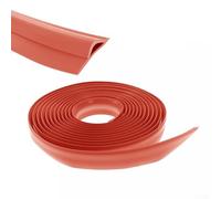 Striscia di bordo per moquette senza cuciture per transizione del pavimento, realizzata per tappeti e pavimenti adesivi fino a 10 mm di spessore, costruita per una lunga durata (marrone, 6 m)