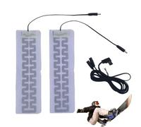 Striscia Di Calore - Elemento Riscaldante Per Guanti Con Pellicola Per Brasatura Al Carbonio Da 2,76 * 9,06 Pollici | Riscaldatore Elettrico Flessibile Isolamento Termico | Nastro Riscaldante - Home I