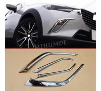 Striscia di copertura fendinebbia cromata anteriore per Mazda CX-3 CX3 DK 2016-2021 2022 2023 2024 accessori paraurti Trim