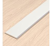 Striscia Di Copertura Riparare Fessure Tra Moquette - Striscia Transizione Piatta Per Pavimento, Strisce Collegamento Alluminio, Facile Da Pulire(Argento,W 3.5cm)