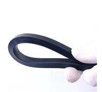 Striscia di esclusione Striscia di gomma al fluoro quadrata nera da 4 mm, 5 mm, 6 mm, 7 mm, 8 mm, guarnizione in gomma fluorurata, resistente alla corrosione, agli acidi e agli alcali, alle alte tempe