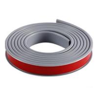 Striscia di gomma a forma di U, 1 m, perfetta per la protezione dei mobili, trasparente per un fissaggio sicuro (grigio, 20 mm)