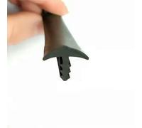 Striscia di gomma a T per pannelli in vetro, metallo e legno, guarnizione per auto, copertura cavi, pannelli solari fotovoltaici, strisce sigillanti nere-15x11mm-T-1M