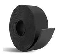 Striscia di gomma autoadesiva in neoprene resistente, per sigillare le intemperie, pavimenti, protezione dalle vibrazioni, livellamento fai da te (50 mm (larghezza) x 5 mm (larghezza) x 3 m