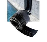 Striscia di gomma impermeabile per arresto dell'acqua, 300 mm 400 mm, per sigillare giunti in tunnel e cantine, 2000 x 35 x 0,8 cm, tipo incorporato per un'efficace impermeabilizzazione