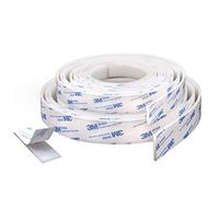 Striscia di Gomma siliconica Trasparente da 50 cm/pz Guarnizione a Tenuta Piatta autoadesiva Antiscivolo Striscia di Tenuta Resistente alle Alte Temperature Assorbimento degli Urti (Color : 10mmx1mm