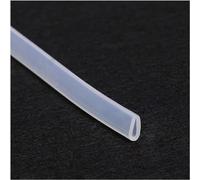 Striscia di gomma spugna, Guarnizione in gomma trasparente for bordi di canaline in silicone a forma U, adatta for lati tavoli, lunghezza 5 metri(4mmx9mm)