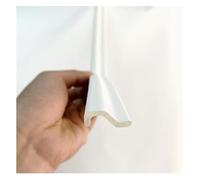 Striscia di gomma spugna, Striscia sigillante for finestre a battente resistente alle intemperie da 4 m a 40, mantiene calda, acustica, antivento, insonorizzata, in cotone PU(White1,10M)