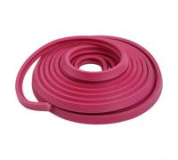 Striscia di gomma TPR da 10 m per paraurti per tavoli da biliardo progettata per sostituire il cuscino del bordo della ferrovia nelle sale da biliardo (14 x 18 mm)