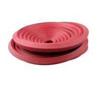 Striscia di gomma TPR da 10 m per paraurti per tavolo da biliardo progettata per sostituire il cuscino del bordo della ferrovia nelle sale da biliardo (19 x 22 mm)