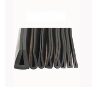 Striscia Di Guarnizione In Gomma A Forma Di U, Da 3x5mm A 12x12mm, Nera, Lunghezza 1 Metro, Resistente All'usura E Alla Corrosione For Porte E Finestrini Delle Auto(5x10mm)