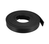 Striscia di guarnizione in gomma rettangolare solida da 30 mm di larghezza e 5 mm di spessore, lunga 5 metri, nera for porte e finestre ER