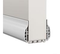 Striscia di guarnizione in PVC per porte in PVC per un efficace controllo del vento e della polvere, design flessibile da 93 cm, colore bianco