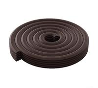 Striscia di guarnizione in silicone per un'efficace riduzione del rumore e antivento, progettata per sigillare porte e finestre per spazi tra 1 e 15 mm in inverno (marrone)