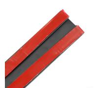 Striscia di guarnizione per porta, 1 m, colore bianco, per nero e grigio | Blocca l'aria fredda e il vento, materiale in PVC, si adatta a porte standard, riduce le bollette energetiche