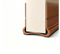 Striscia di guarnizione per porta per uso perimetrale inferiore per migliorare l'isolamento termico e ridurre i disturbi acustici causati dall'apertura e dalla chiusura della porta (2° marrone 93 cm)