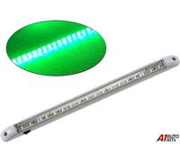 Striscia Di Luce Interna A Led Verde 24V Con Interruttore On/Off Nuova 40Cm