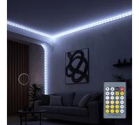 Striscia Di Luce LED Con Dimmer E Telecomando Luce Ambientale CCT L 300 Cm [EEK: Inaditato]